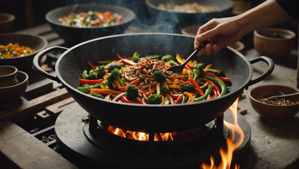 history of stir frying method