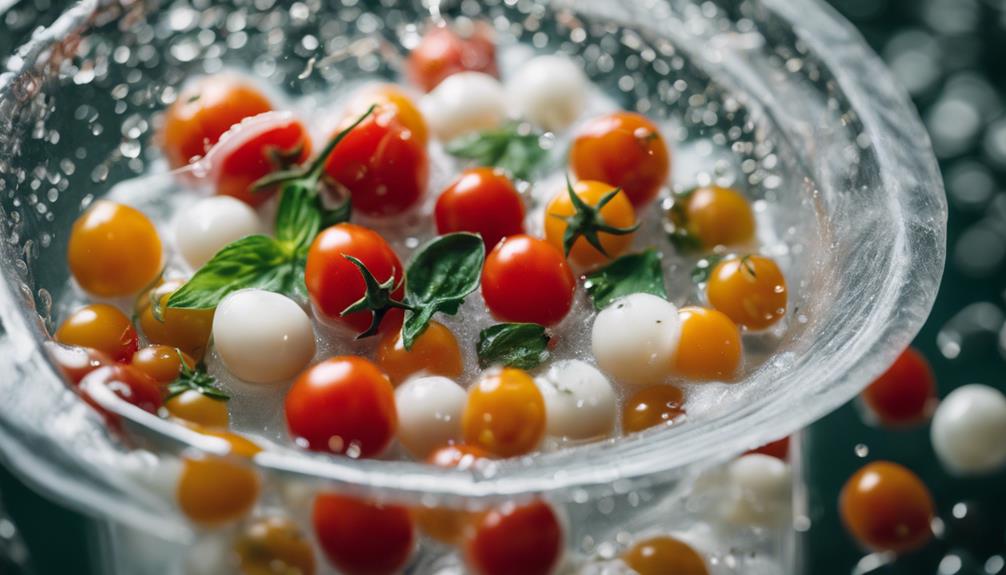 history of tomato mozzarella