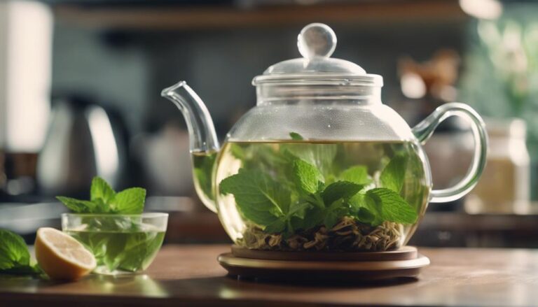 Sous Vide Herbal Tea With Ginger