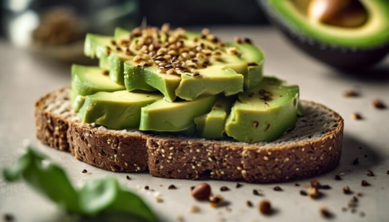 Sous Vide Omega-3 Avocado Toast With Flaxseed