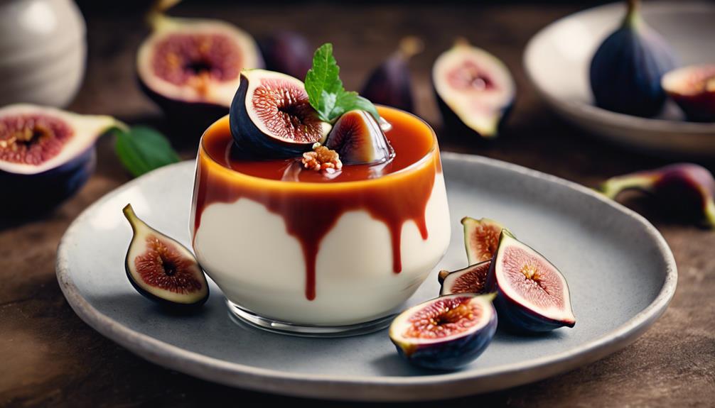 italian dessert panna cotta