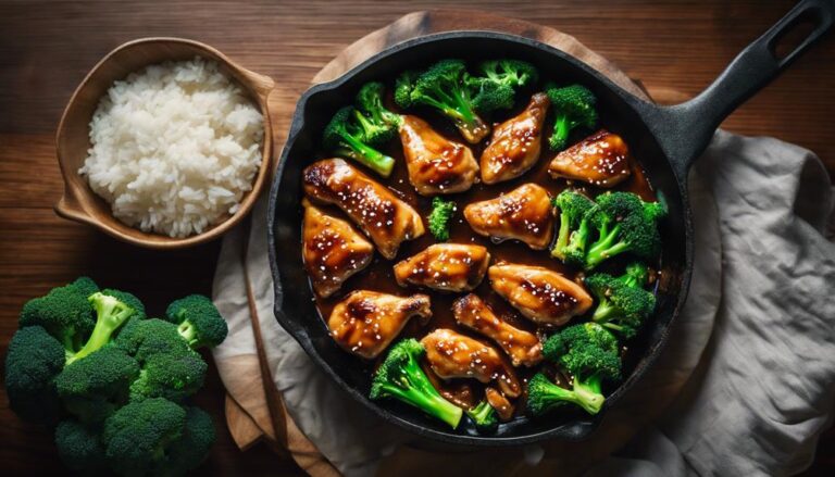 Teriyaki Chicken With Broccoli and Rice