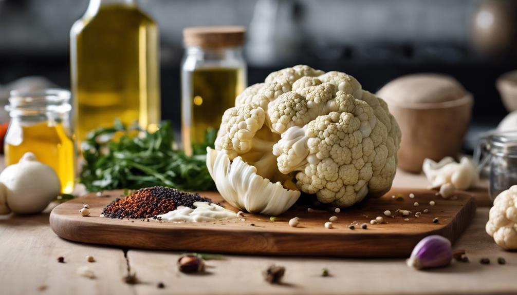 key cauliflower recipe components