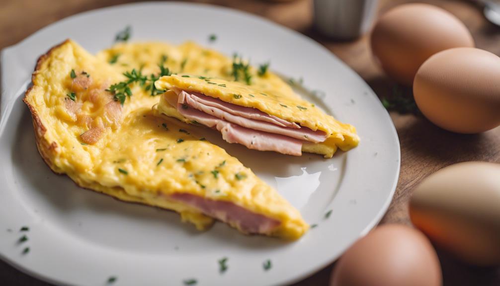 key ingredients for omelette