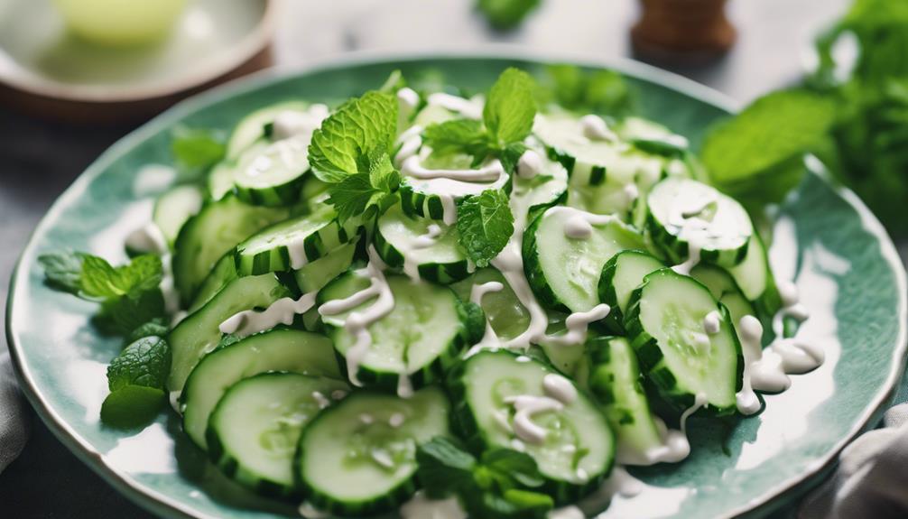 key ingredients for salad