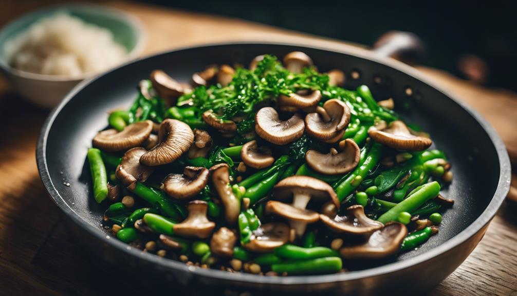 key stir fry ingredients highlighted