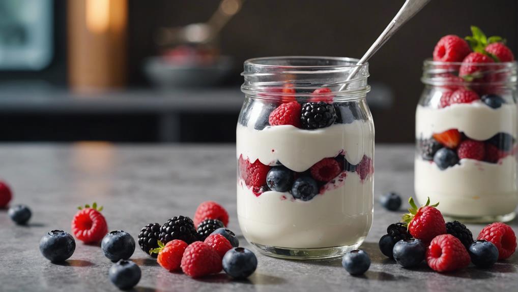 key yogurt composition breakdown