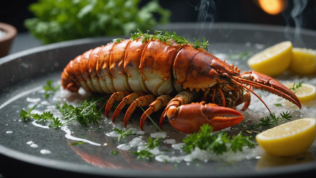 maine lobsters from ocean