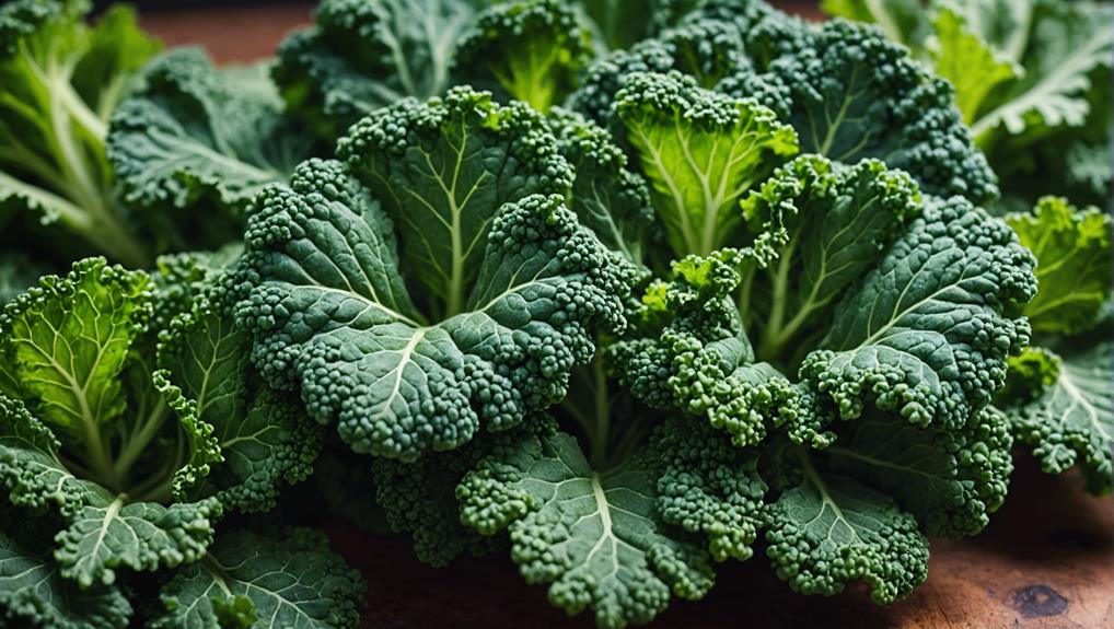 many types of kale