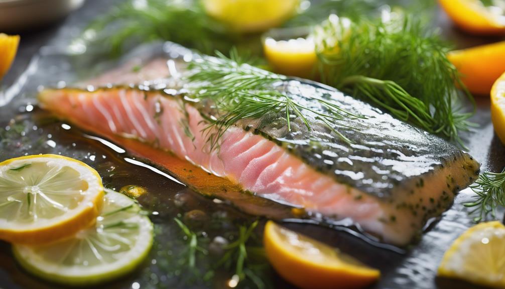 marinating trout with creativity