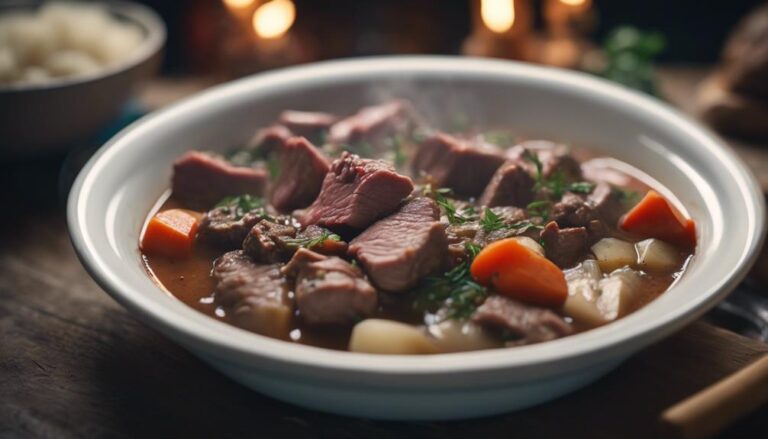 Hearty Sous Vide Meat Stew: No Veggies Allowed