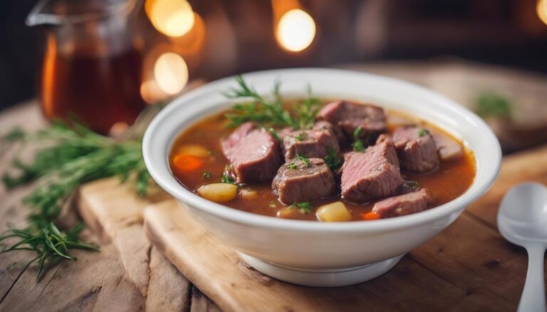 Hearty Sous Vide Meat Stew: No Veggies Allowed