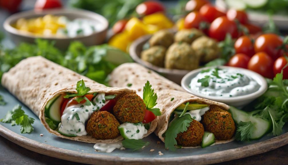 middle eastern falafel history