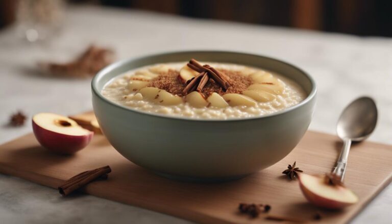 Sous Vide Millet Porridge With Cinnamon and Apples