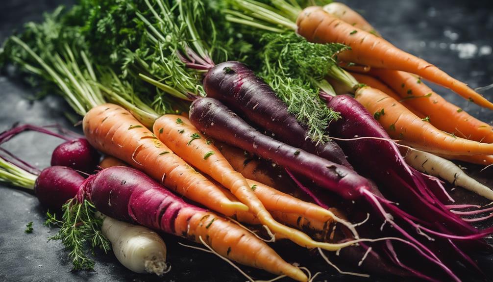 mix of root vegetables