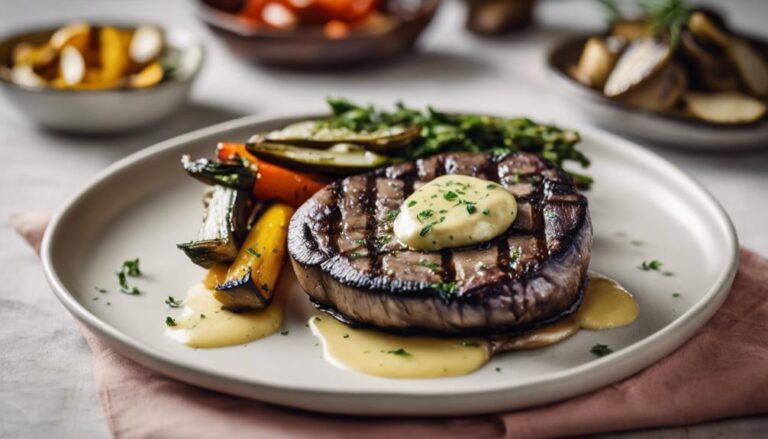 Sous Vide Portobello Mushroom Steak