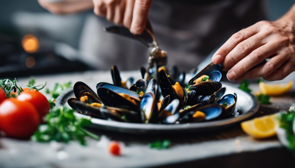 mussel cooking methods described