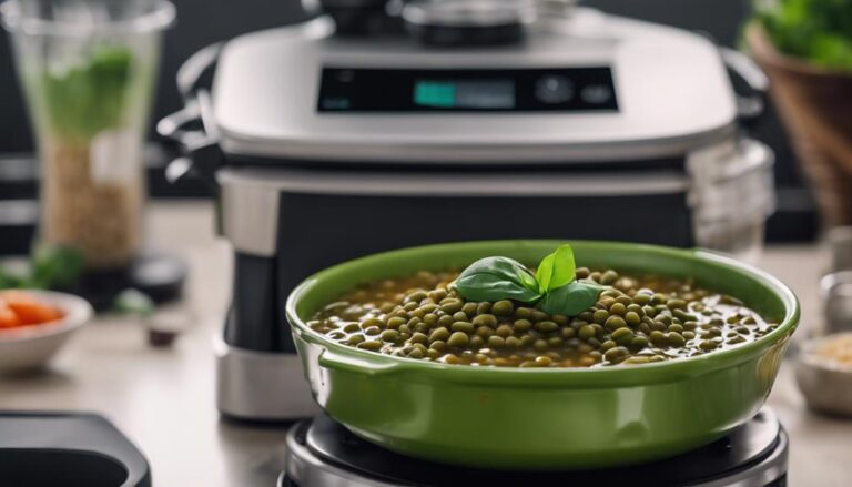 Sous Vide Lentil Stew With Spinach