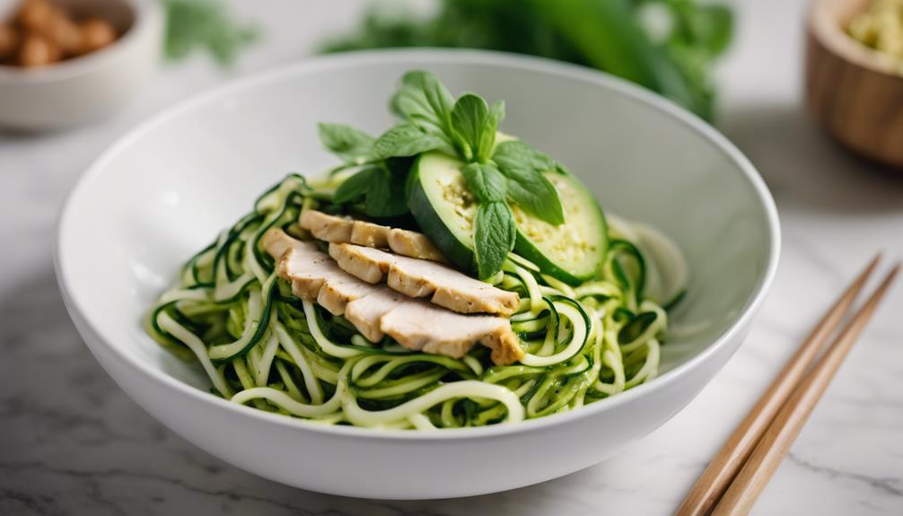 nutritious zucchini noodles recipe