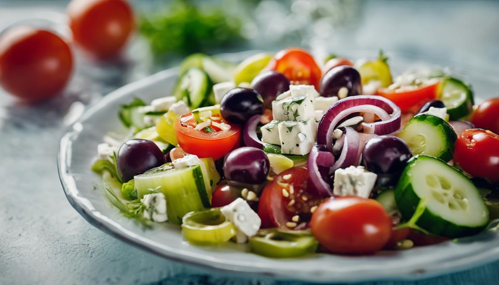 octopus in mediterranean salad