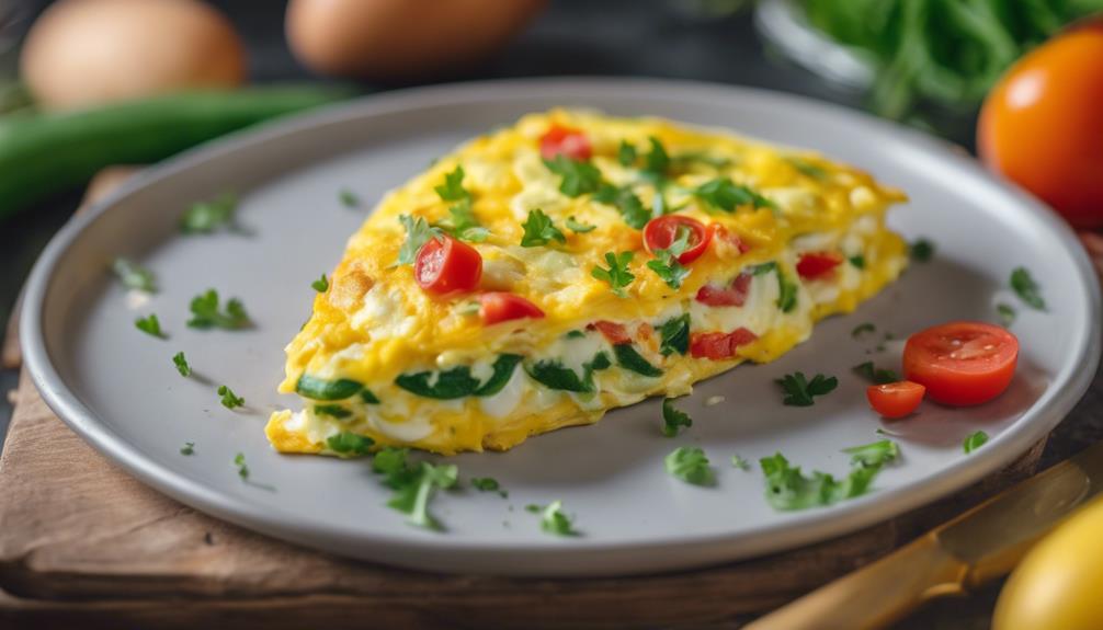 omelette ingredients and importance