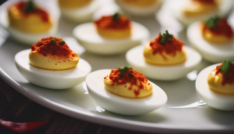 Ovo Vegetarianism Deviled Eggs With Paprika