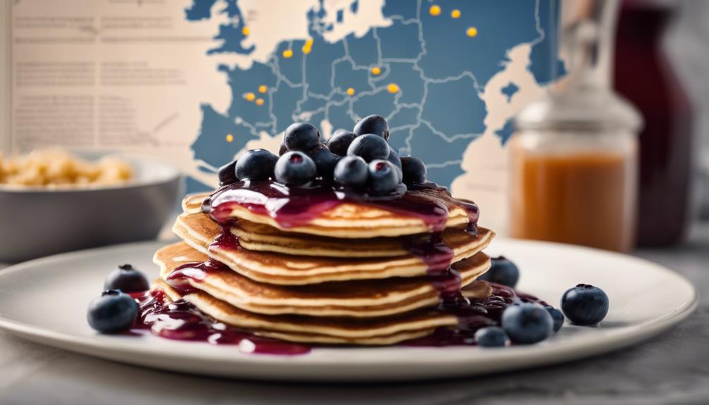 pancake history in europe