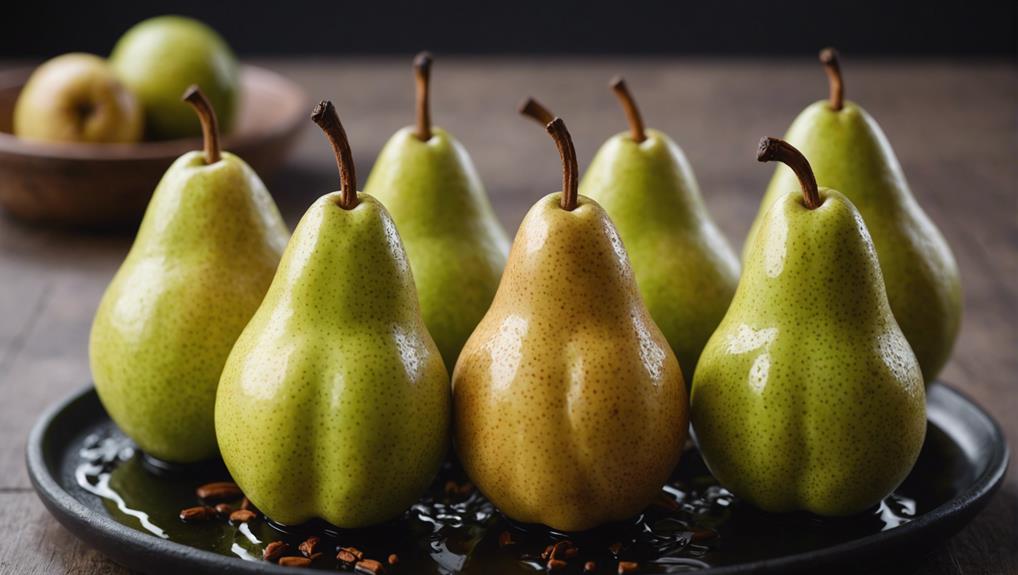 pears ripeness scale explained