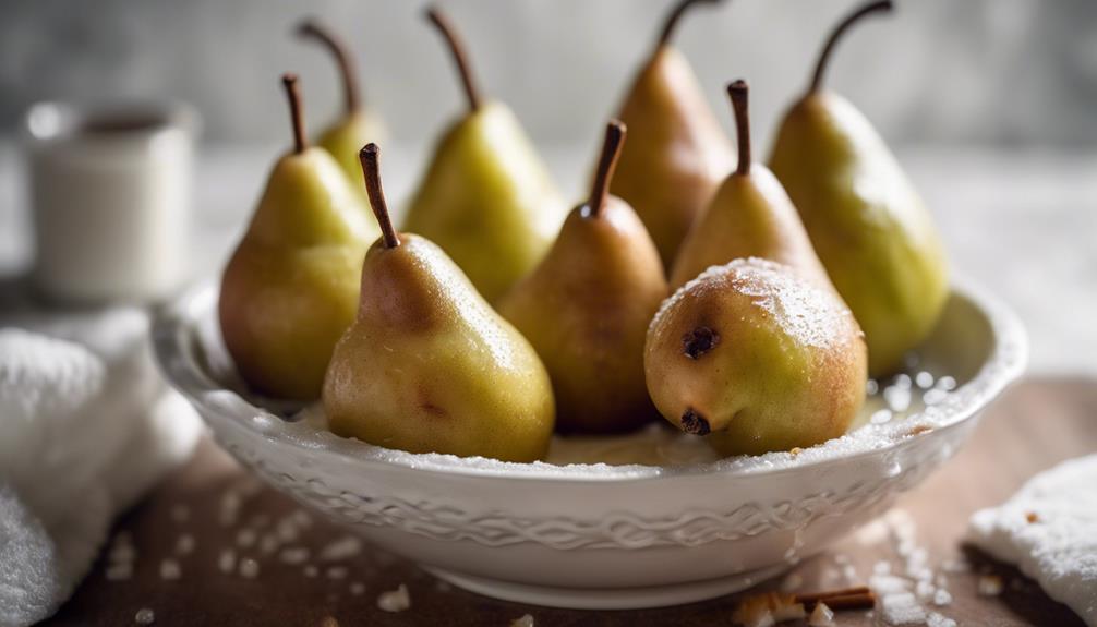 pears with cinnamon and cloves