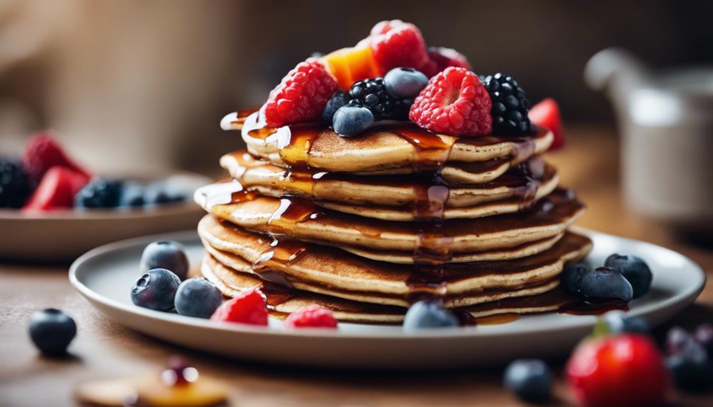 perfect fluffy gluten free pancakes