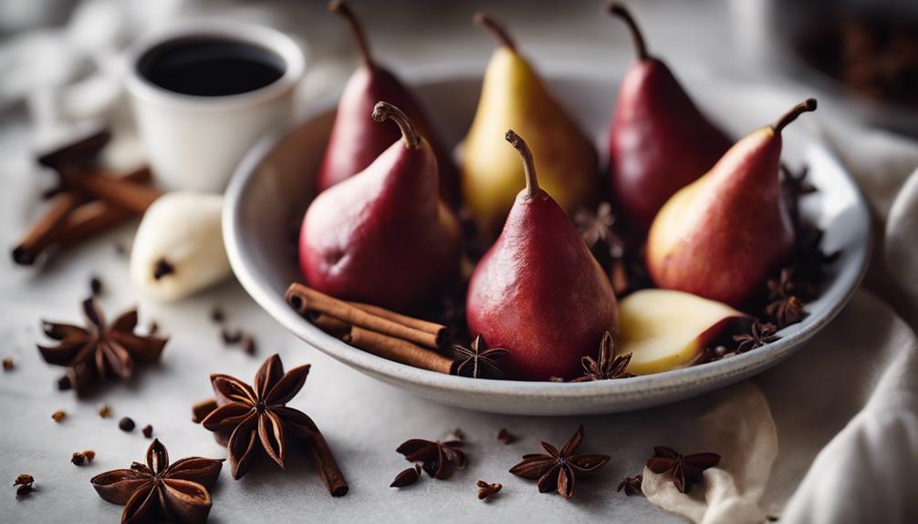 perfect pear poaching recipe