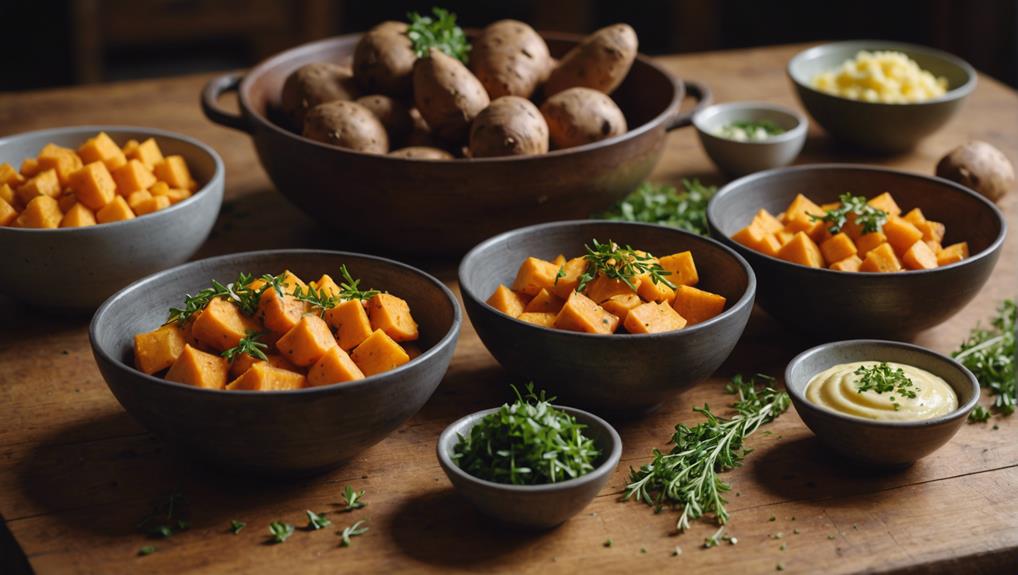 perfect sweet potato mash ingredients