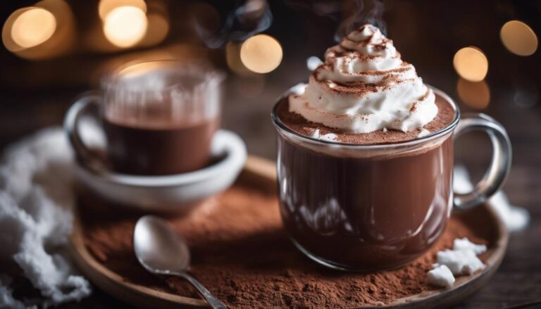 Creamy Sous Vide Vegan Hot Chocolate