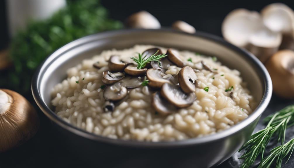 perfecting a risotto recipe