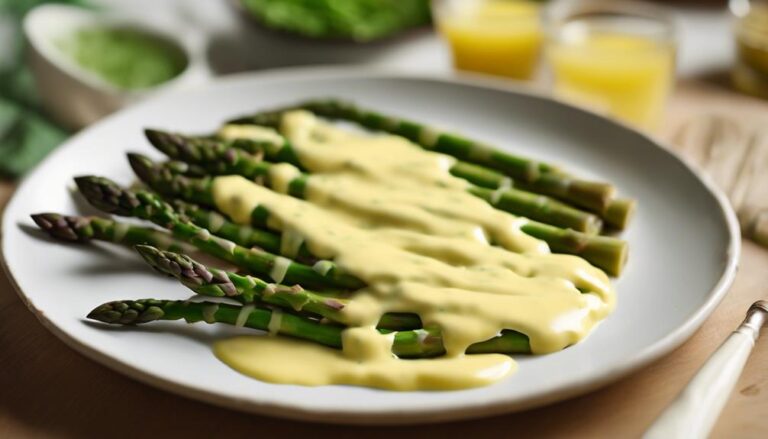 Sous Vide Asparagus With Hollandaise