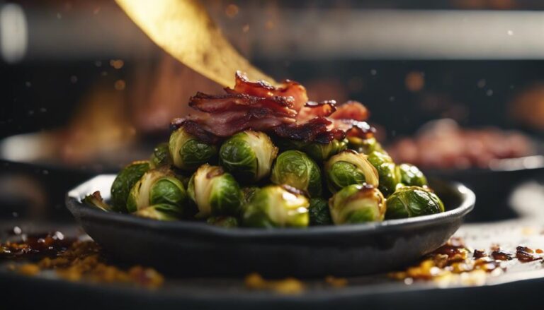 Sous Vide Crispy Brussel Sprouts With Bacon