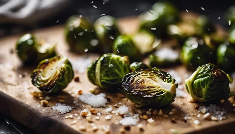 Sous Vide Roasted Brussels Sprouts