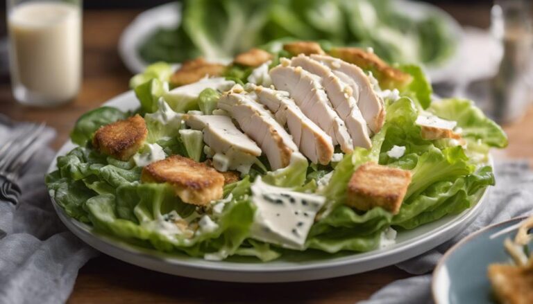 Sous Vide Chicken Caesar Salad