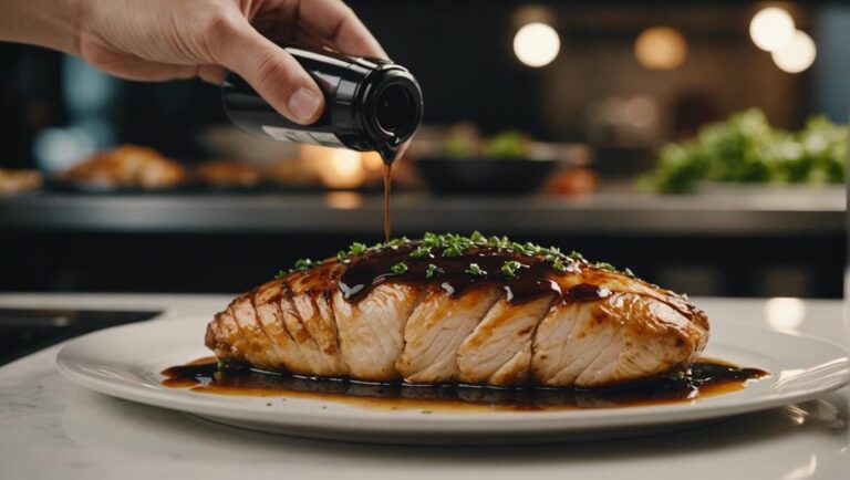 Sous Vide Balsamic Glazed Chicken Breast