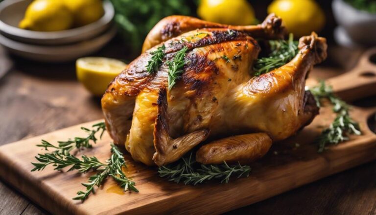 Sous Vide Lemon-Thyme Roasted Chicken