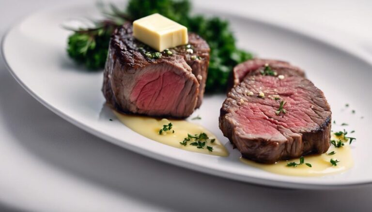 Sous Vide Filet Mignon With Herbed Butter