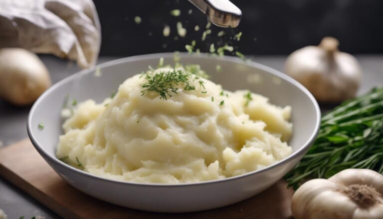 Sous Vide Garlic Mashed Potatoes