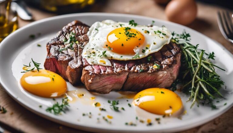 Sous Vide Steak and Eggs