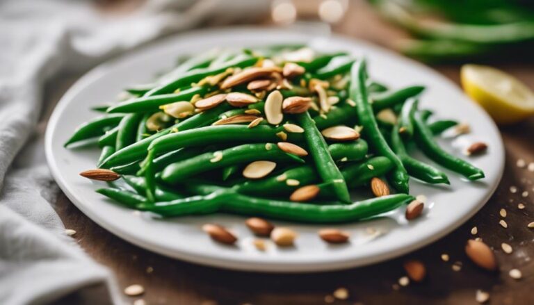 Sous Vide Green Bean Almondine