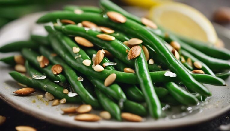 Sous Vide Green Bean Almandine