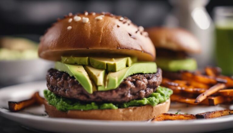 Sous Vide Hamburgers With Avocado