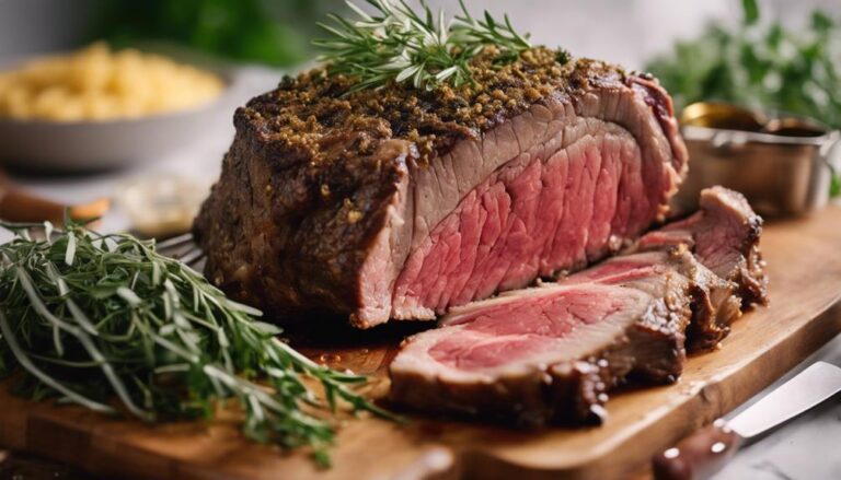 Sous Vide Prime Rib With a Mustard Crust