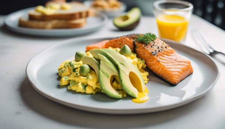 Sous Vide Salmon Breakfast Platter With Avocado