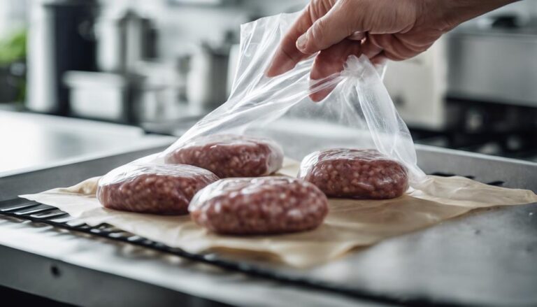 Sous Vide Seal Sausage Patties