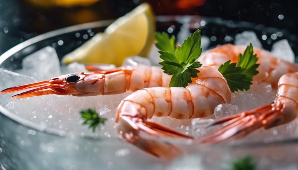 perfectly cooked shrimp cocktail